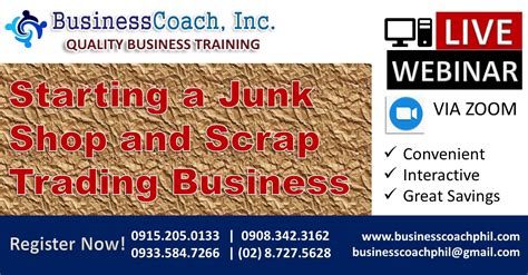 How to Start a Junk Shop or Scrap Trading Business.